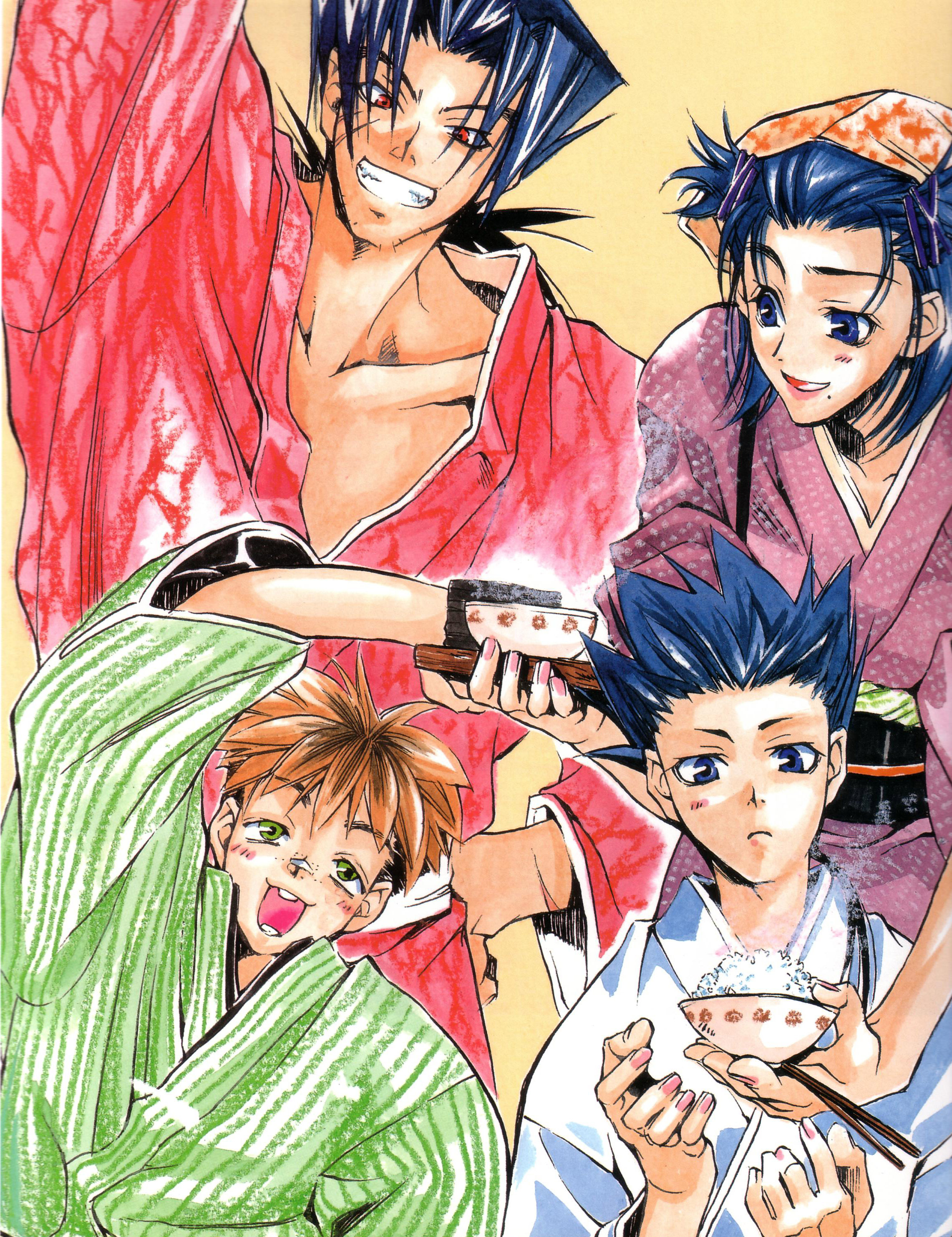 chrono nanae peacemaker kurogane harada sanosuke harada sanosuke